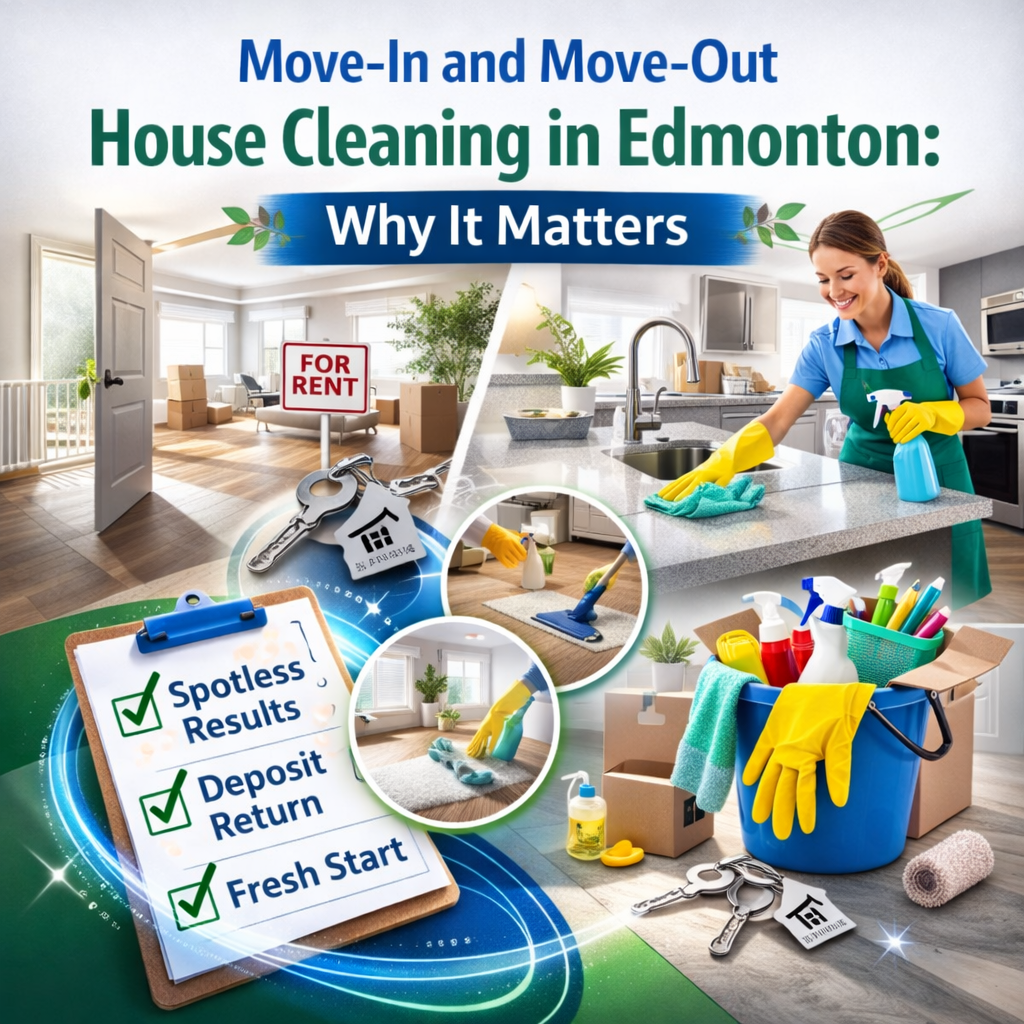 Move-In and Move-Out House Cleaning in Edmonton Why It Matters