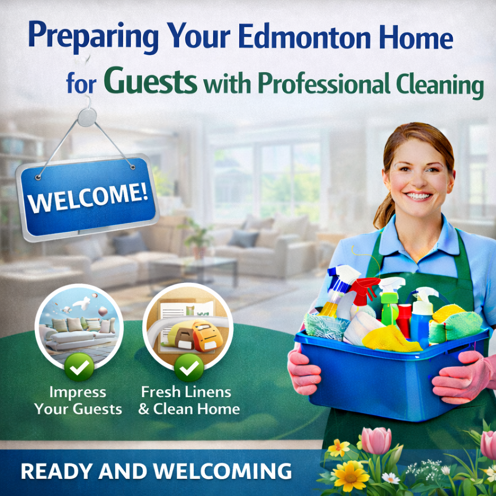 Preparing Your Edmonton Home for Guests with Professional Cleaning