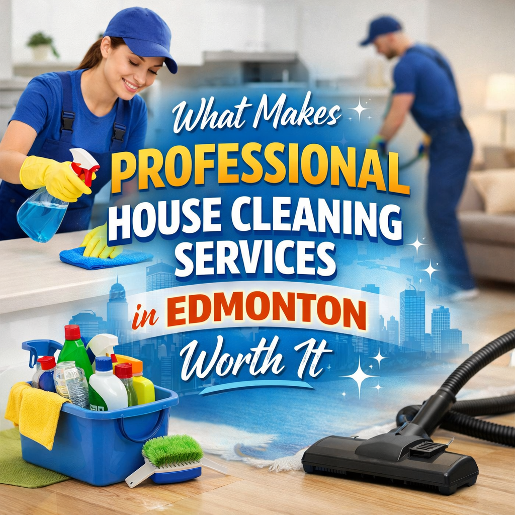What Makes Professional House Cleaning Services in Edmonton Worth It