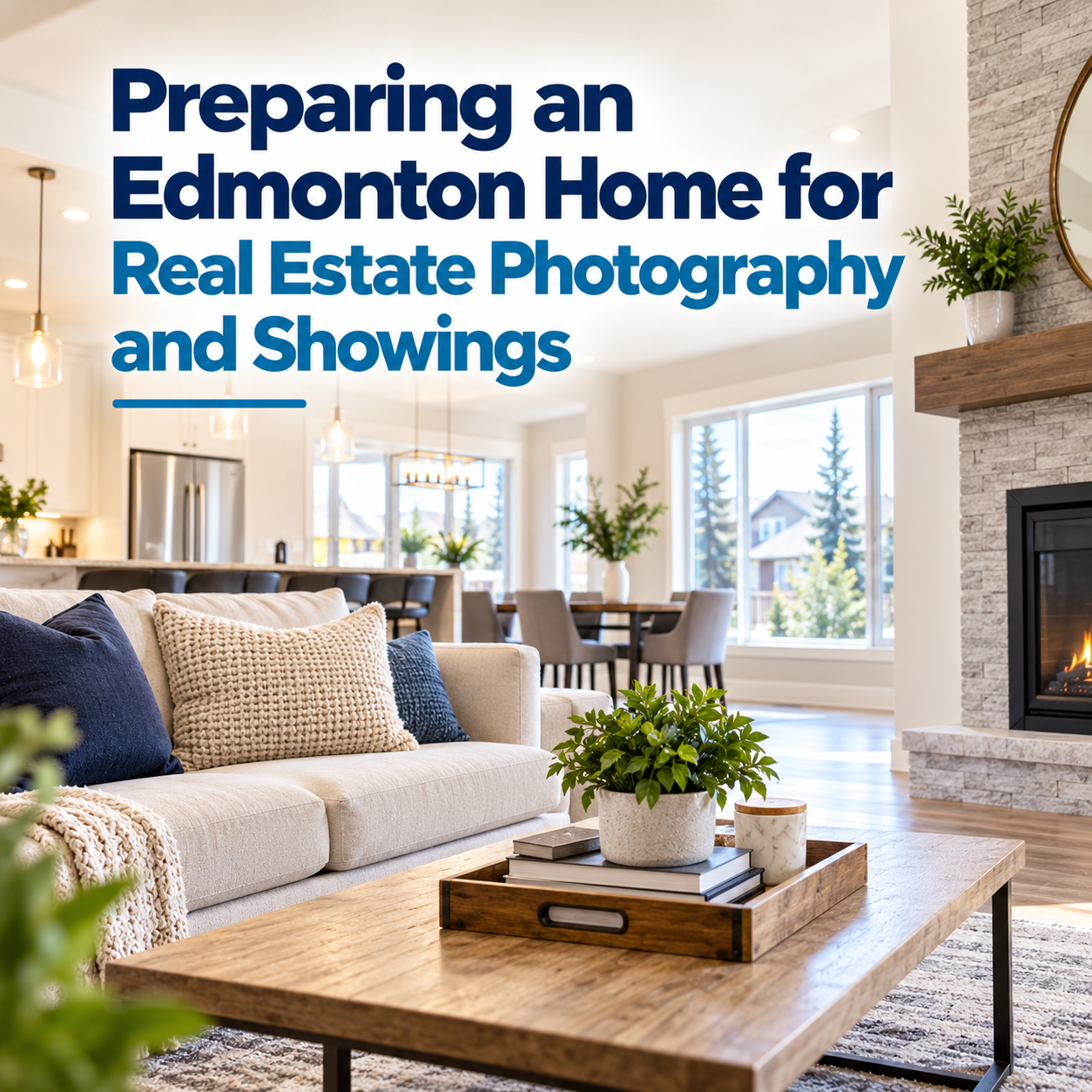 An image for the blog titled Preparing an Edmonton Home for Real Estate Photography and Showings